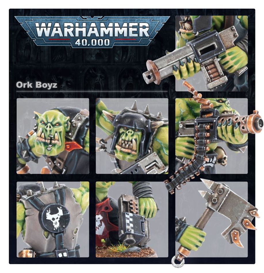 Games Workshop - Warhammer 40K - Orks: Boyz