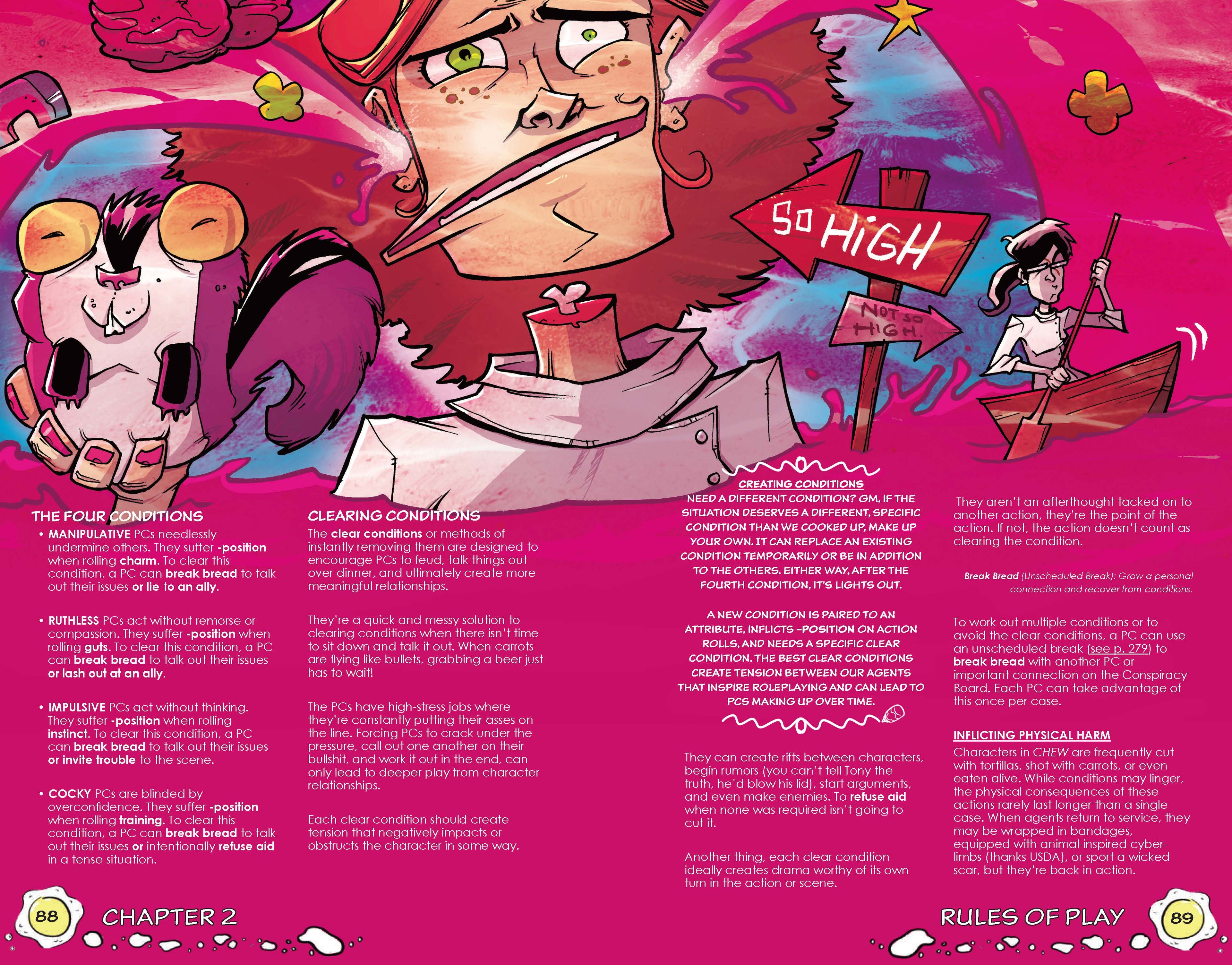 CHEW: The Roleplaying Game (RPG Book + PDF)