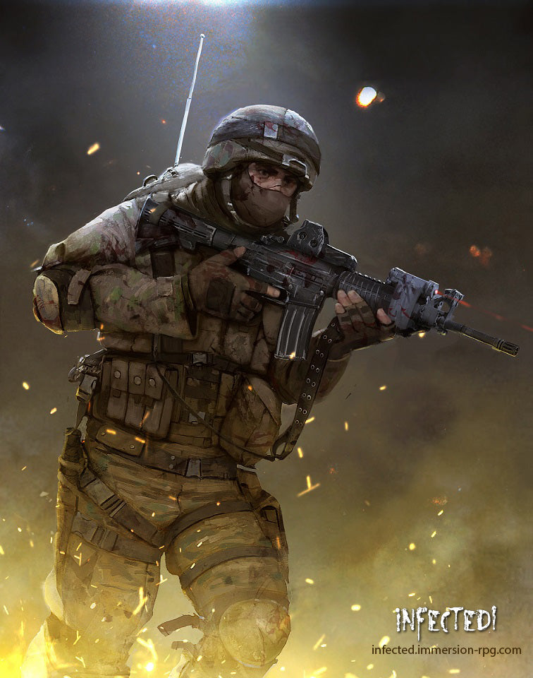 Infected! (RPG Book + PDF) Hardcover