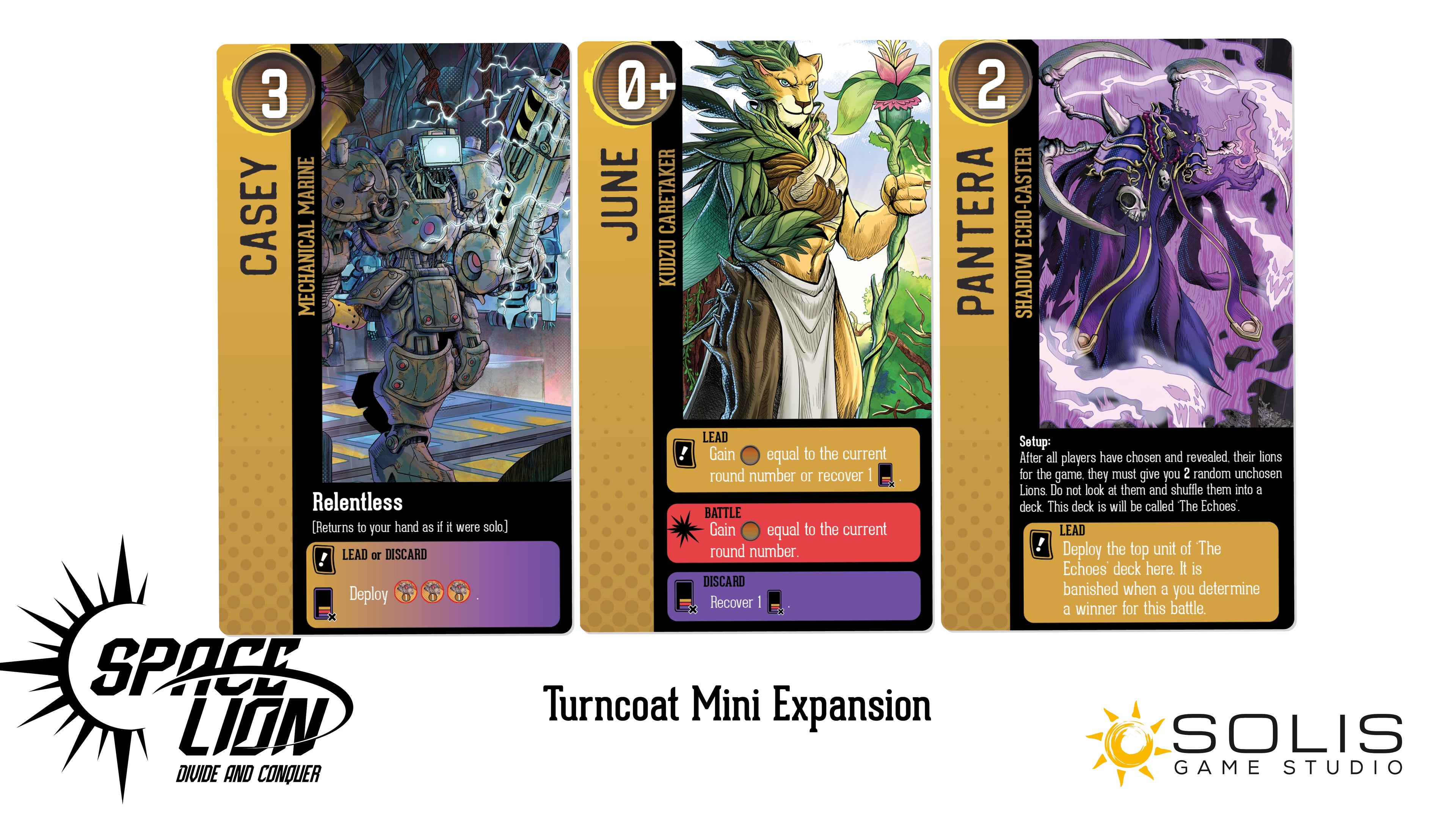 Turncoat Mini Expansion ( Space Lion: Divide and Conquer )