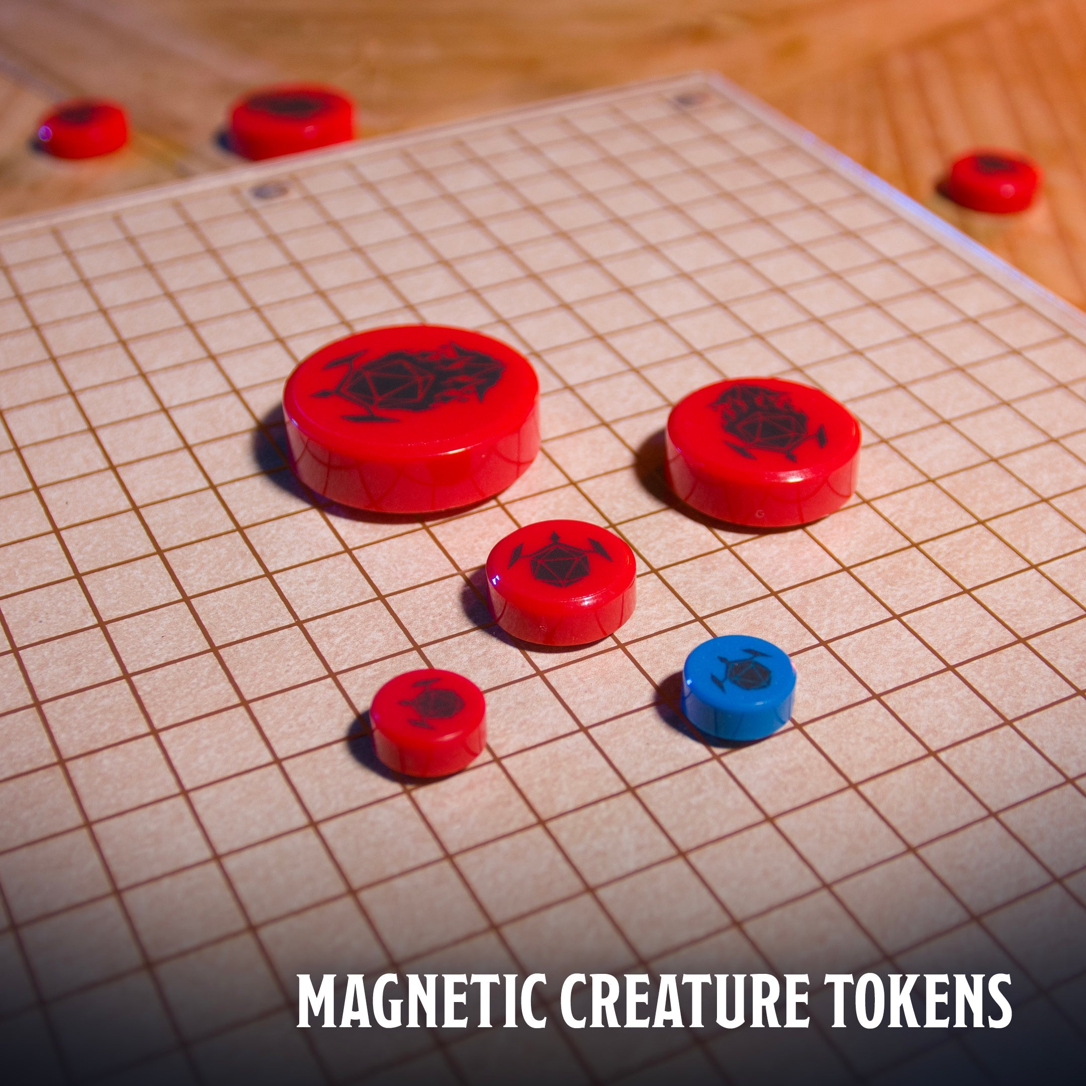 Magnetic Map Pack - Dry-Erase Battle Maps for D&D Combat & Game Master Screen