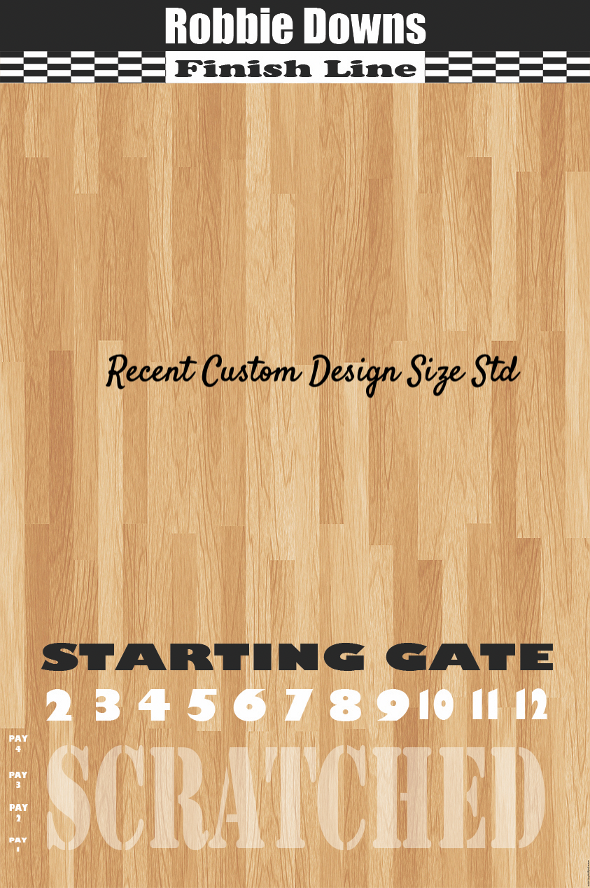 The Horse Race Game Plain Theme