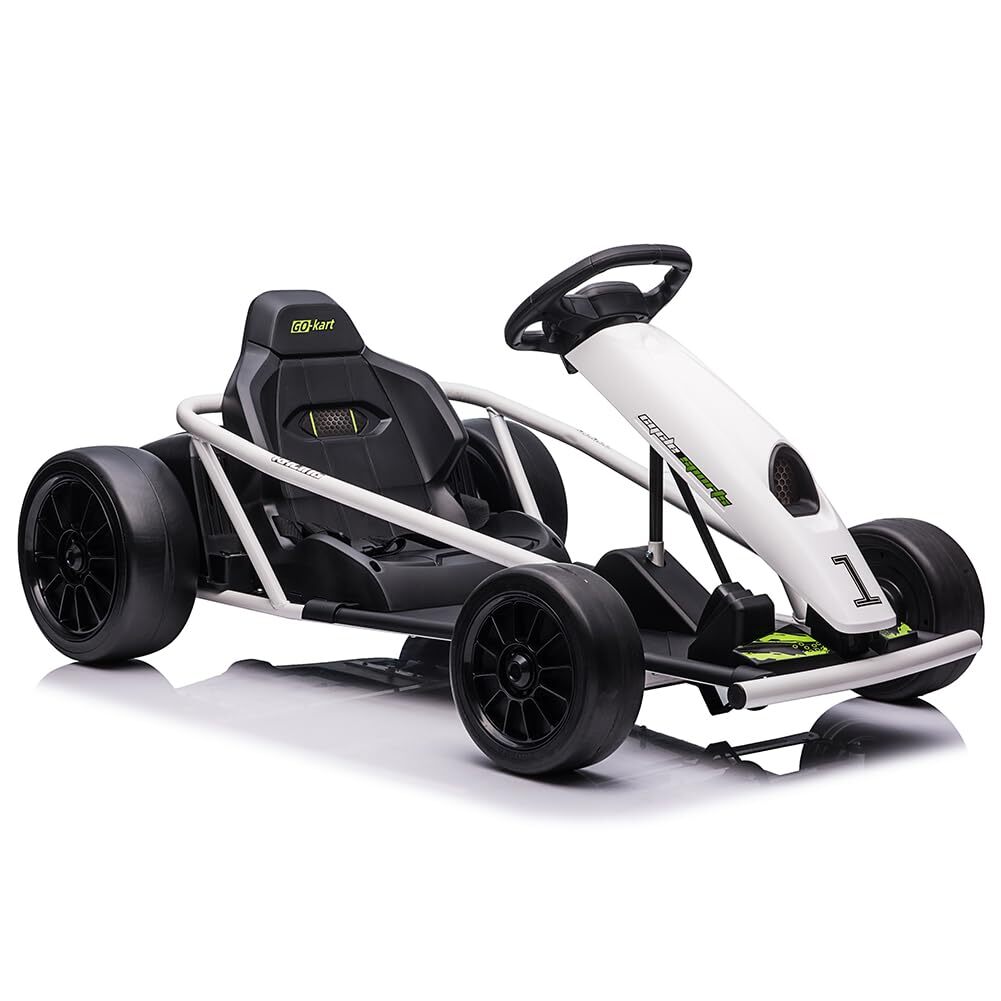 24V Electric Ride-On Go-Kart for Kids High-Speed Drifting Car Toy