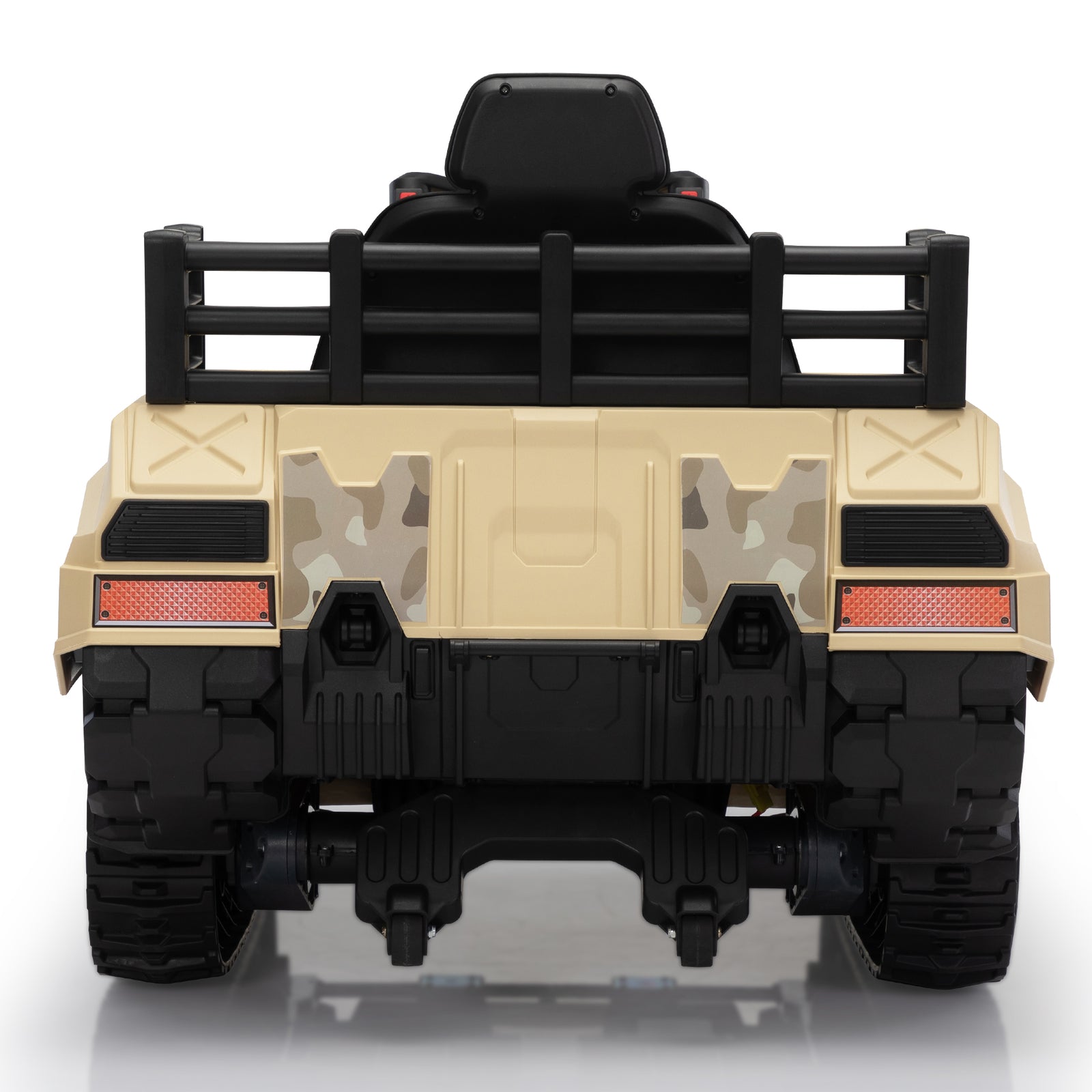 24V Ride-On Thunder Tank Car with Fighting Cannon and Rotating Turret