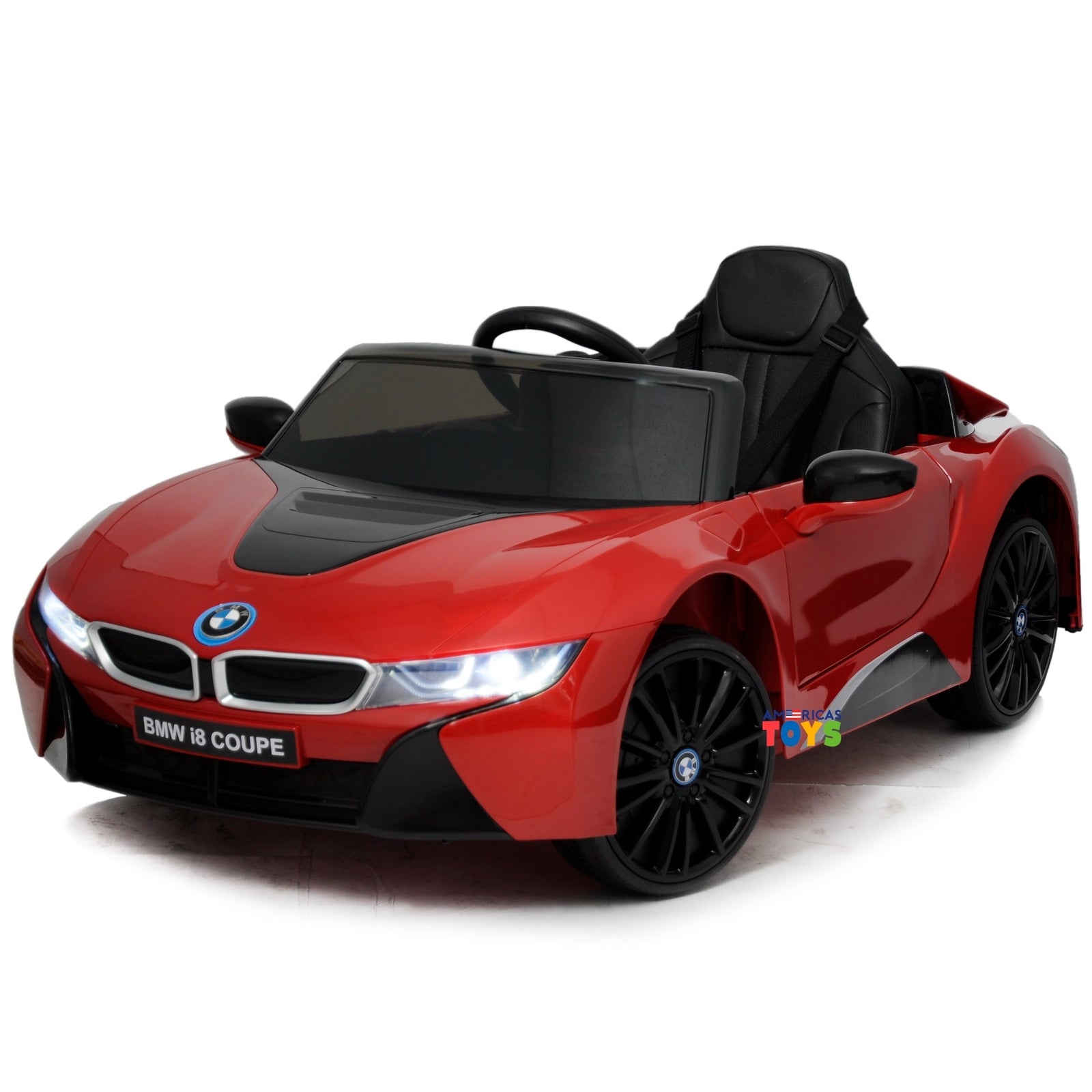 12V Licensed BMW Kids Ride-On Coupe with RC, MP3, and Single Seat in Multiple Colors