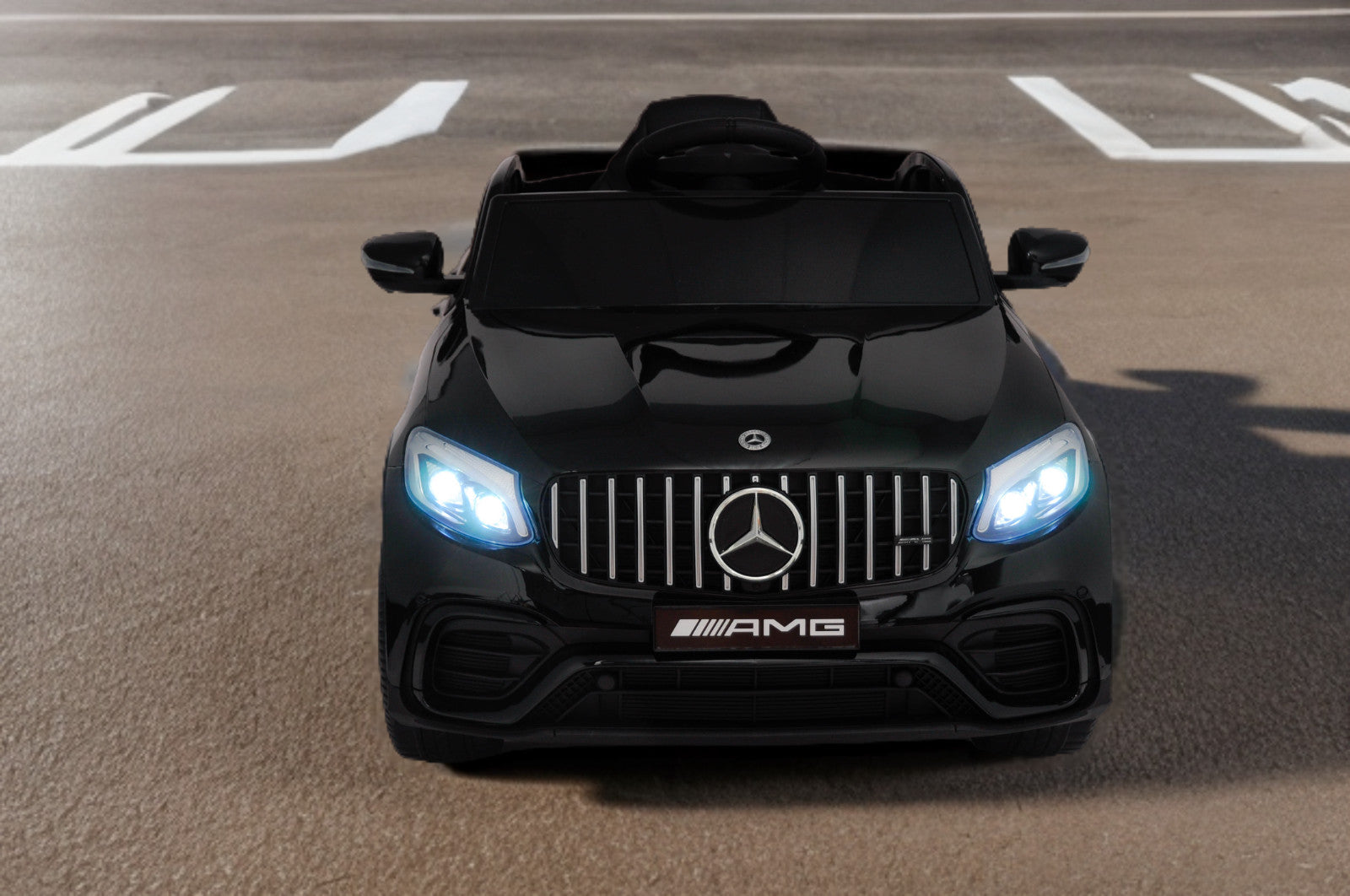 12V One-Seater Ride-On Car with Remote Control and MP3 – Licensed Mercedes-Benz, Multiple Colors